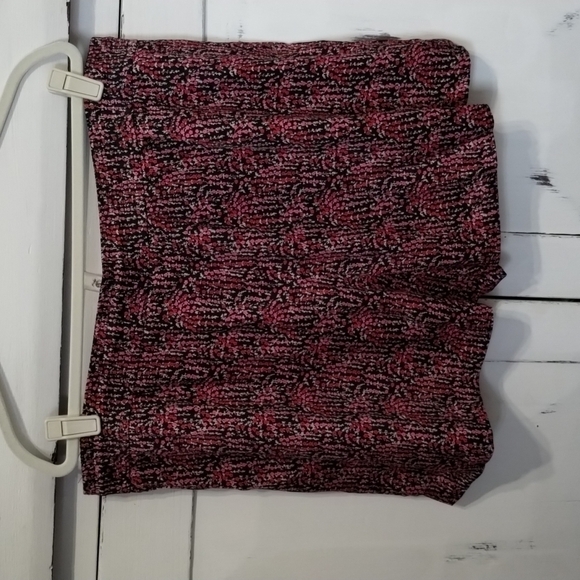 LOFT Multi Floral Elastic Waist Drawstring Shorts Size XL - Picture 5 of 9